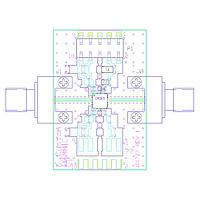 Bộ Khuếch Đại RF 6 - 14 GHz Bộ Khuếch Đại Điều Khiển Qorvo CMD305C4-EVB