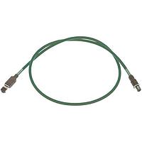 HARTING 09472202007018 Cat 5 RJIコード 4AWG22/7芯,RJ45/M12オーバーモールド;5.0m