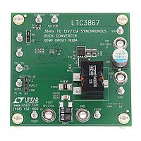 Analog Devices DC1928A Voltage Regulator - Switching Regulator LTC3867EUF Demo Board - 18V ? Vin ? 36V;