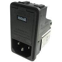 Schaffner FN372-2-22 インレット FUSED 2A