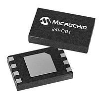 Microchip Technology 24FC01T-I/Q4B EEPROM 1Kb I2C , 1MHz 1.7-5.5V, 8-UDFN