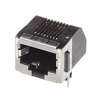 Mô-đun MJ, Bộ lọc thông thấp, Đầu nối nghiêng, 8 chân, Bảng chắn dây, Kiểu gắn bảng, Chống ăn mòn AMP Connectors - TE Connectivity 5406429-1
