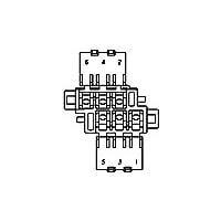 AMP Connectors - TE Connectivity 365065-3 Connector Housing 14P TAB HSG BLK