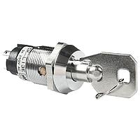 NKK Switches CKL13ETW01-003 キーロックスイッチ SPDT チューブラースラグ