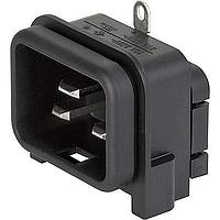 Đầu nối vào GSP4 Cổng vào 16A C20 Schurter GSP4.0205.13