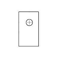 Cách điện cho TO-220, Gốm Oxit Nhôm, Độ dày 1.57mm, 19.30mm Aavid 4169G