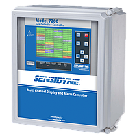 Sensidyne 7200 Gas Detection Controller (NEMA 4X compact fiberglass wall mount, 16-64CHs)