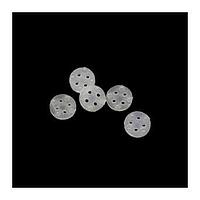 Aavid 7717-7NG Thermally Conductive Gap Pad Semi Mounting Pad for TO-18, Nylon, 4 Leads, 6.35mm OD, 3.18mm Thickness