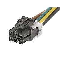 Bộ Dây Cáp Rời MiniFit TPA2 6CKT DR 150MM OTS CBLE ASSY Molex 45135-0601