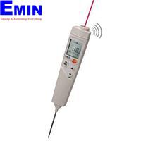 Máy đo nhiệt độ hồng ngoại có laser lấy dấu và đầu đo xuyên thực phẩm TESTO 826-T4 (-50 ~ +300 °C)