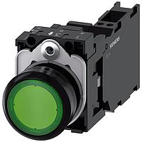 SIEMENS A6X30146058 標準スイッチ 照光式押しボタン 緑