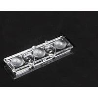 Ledil C18504_DAISY-MINI-3X1-W Linear Lens W Clr Linear Lens Shade Sold Separately