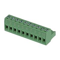 Molex 39530-5110 Plugs 5.08MM EURO PLUG RA LUG RA GRN 10A 10CKT