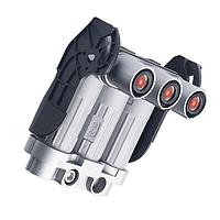 Amphenol Technical Products PL283Y-30X-BP-2 プラグ POWERLOK 10MM G2 3POS ブラインド 90度プラグ HVIL Y キーイング付き