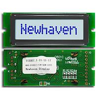 Newhaven Display NHD-0108CZ-FSW-GBW-33V3 Character LCD Module STN-GRAY Transfl 69.0 x 27.0