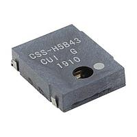 Same Sky (formerly CUI Devices) CSS-H5B43-SMT-TR Electromagnetic buzzer, 14 x 11 mm, 3 mm deep, M, 2.73 kHz, 5 V, SMT, no driving circuit, T&R package