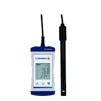 Senseca ECO521-L01 防水型コンパクトECメーター / 導電率計 (0 ... 5000 µS/cm, 0 ... 2000 mg/l)