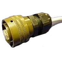 Phích cắm tròn với đầu nối nhựa màu xanh ô liu Amphenol Socapex RJF6G