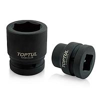 TOPTUL KABA3285 DR. 6PT Flank Impact Sockets - METRIC (1" Dr. x 85mm L=108mm)