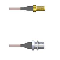 Amphenol Custom Cable Q-2V01U0005084i RF Cable Assemblies SMA-SJ/N-SJB G316 84I