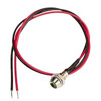 BIVAR MPR3GDW6.0 LED Panel Mount Indicators 3mm Panel Mnt Grn Tinted Lens No Wire