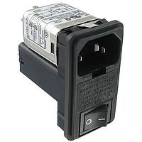 Qualtek Electronics 882-10/016 Power Line Filters 10/6A 2.16 X 2.28