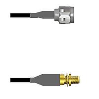 Amphenol Custom Cable Q-2K032000M006i RF Cable Assemblies N-SP/SMA-SJB LMR24 6I