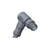 Amphenol LTW 8P-03BMMM-SR7B05 Sensor Cables / Actuator Cables M8 Circular Metric Connector, A Code, Plastic, 3A, 03 pins, Male Connector, Male Contact, Right Angle, Screw Thread, Overmolded, Length 5000mm, IP67 Mated