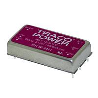 TRACO Power TEN 30-2422 Isolated Product Type: DC/DC; Package Style: 2"x1"; Output Power (W): 30; Input Voltage: 18-36 VDC; Output 1 (Vdc): 12; Output 2 (Vdc): -12; Output 3 (Vdc): N/A