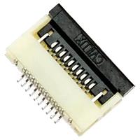 Đầu nối FFC & FPC ZIF bước 0.25mm, 10 chân, tiếp xúc phía dưới Riverdi ZIF0510DH-CF25