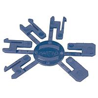 HARTING 09458200000 Coding Element RJI CODE KEY SET F. DATA 3A 5 PARTS