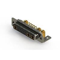 EDAC 630-13W3240-4TC Mixed Contact D-Sub Connectors Right-angle Power Combo D-Sub Connector