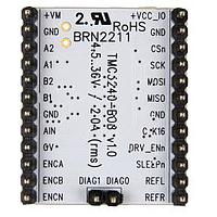 ADI Trinamic TMC5240-BOB Stepper Motor Controller / Driver Silent stepper motor cDriver 4.5 to 36V, up to 2.1A with SPI Interface, 256 Steps, SixPoint ramp controller SpreadCycle and Stealthchop2