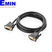 Cáp dữ liệu COM RS-232 male to female màu đen truyền dữ liệu giữa máy tính và modem dài 1.5m Ugreen 60309