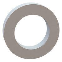 Essentra Components 17W10005 Flat Washer Flat Washer, .632 ID, 1.000 OD, .185 Thick