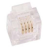 Đầu Nối Mô-đun / Đầu Nối Ethernet 6 Chân 4 Dây Cắm Không Chống Nhiễu -RJ12- BUDGET MH Connectors MHRJ126P4CR