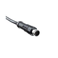Amphenol LTW M12A-12BMMM-PL8D01 Sensor Cables / Actuator Cables Circular Metric Connector MPronto-12 (M12 Push Pull), A Code, Metal, 1.5A, 12 pins, Male Connector, Male Contact, Straight, Overmolded, Length 1000mm, IP68 Mated