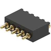Mill-Max 854-22-005-30-001101 Spring-Loaded 5P 1R SURFACE MT .252 HEIGHT CONN