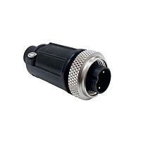 Bộ Ghép Nối Đầu Cáp 3 Chân Đực Hàn .200IN GrmtID CONXALL SF3282-3PG-520