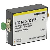 THORLABS FPD610-FC-VIS 섬유 결합 증폭 광검출기 (400-1000 nm)