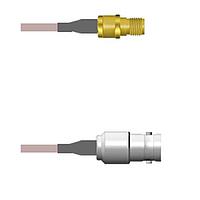 Amphenol Custom Cable Q-2T0020001012i RF Cable Assemblies SMA-SJ/BNC-SJ G178 12I