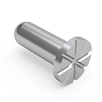 Mill-Max 1480-3-00-80-00-00-03-0 Terminal Pin, Surface Mount Surface Mount Pin, .375" Long Slotted Base, .080" Diameter Tail