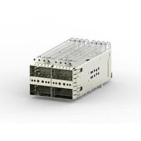 AMP Connectors - TE Connectivity 1-2308171-0 zQSFP+ 2X2、EMIスプリング、BTBオールラウンドインジケーター