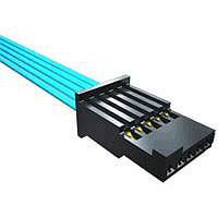 Samtec SFSST-03-28-G-10.00-D-NDS Rectangular Cable Assemblies .050" Tiger Eye(TM) Single Row Discrete Wire Cable Assembly