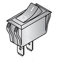ZF Electronics CRE22F2FBBNE ロッカースイッチ SPST 黒 20A QC端子