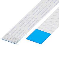 Cáp nhảy FFC / FPC 1mm Pitch FlatFlexCable, 13 tiếp điểm, Dây dẫn mặt đối diện, Dài 228mm/9in, Mạ thiếc GCT (Global Connector Technology) 10-13-D-0228-C-4-08-4-T