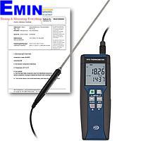 Nhiệt kế kỹ thuật số PCE HPT 1-ICA (-100~400°C; 0,01°C; chứng chỉ ISO)