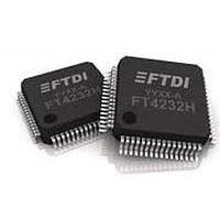 FTDI Chip FT4232H-56Q-REEL Bridge, USB to UART Quad 480Mbs 4 UART USB 2.0 12Mbit