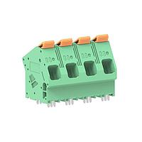 Molex 224933-0004 Fixed Terminal Blocks 15mm Pitch Lever Activated Fixed Mount PCB Term Block 35 Entry Bus Term 4 Ckt