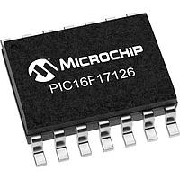 Microchip Technology PIC16F17126-I/SL MCUs 28KB Flash, 512B RAM, 128B EEPROM, 12b Diff. ADCC, 1xOP-AMP, 2x16-bit dual PWM